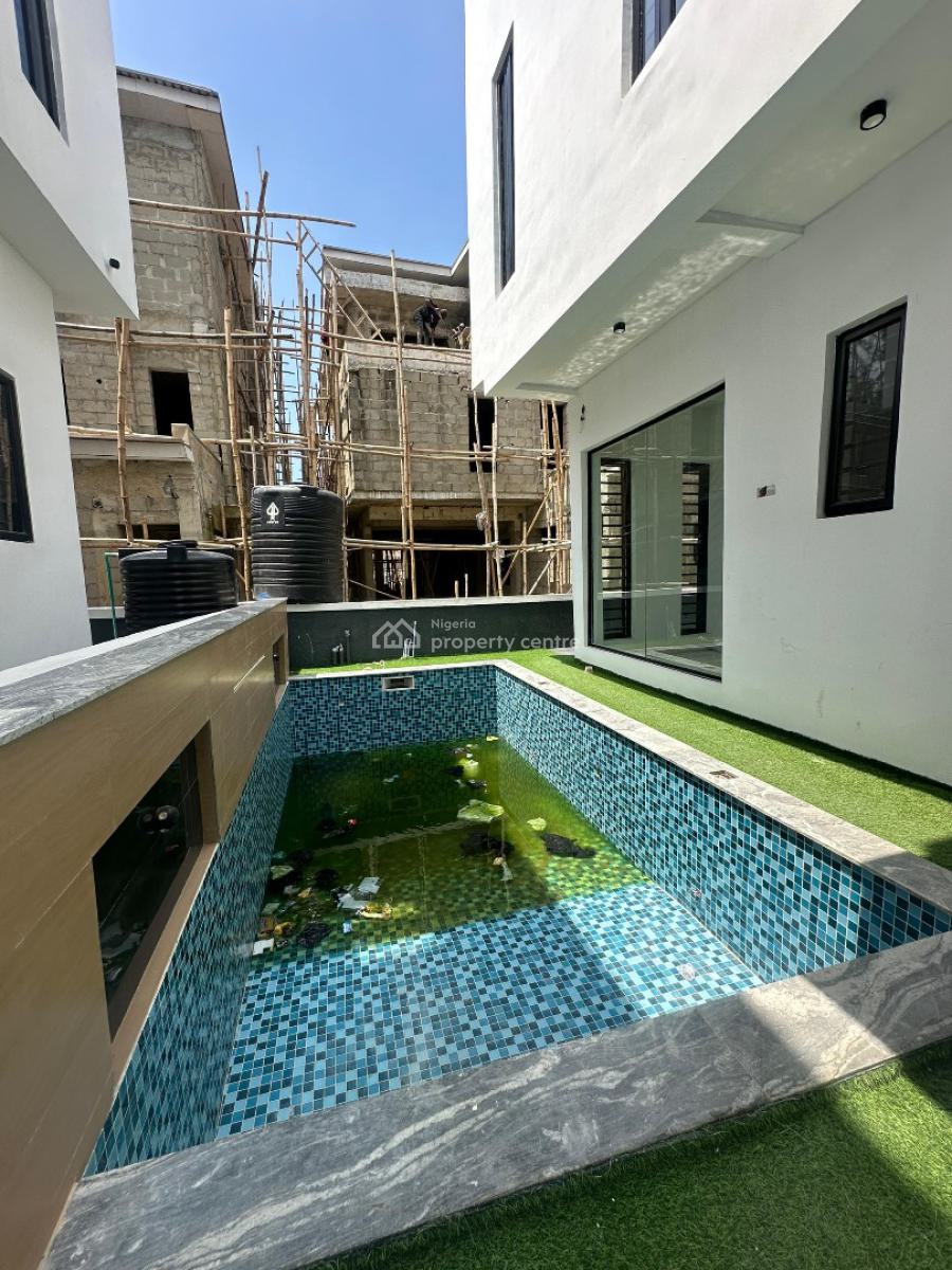 Magnificent 5-bedroom Detached Duplex with Swimming Pool,bq, Ideal Home for Your New Family, Lekki, Lagos, Detached Duplex for Sale