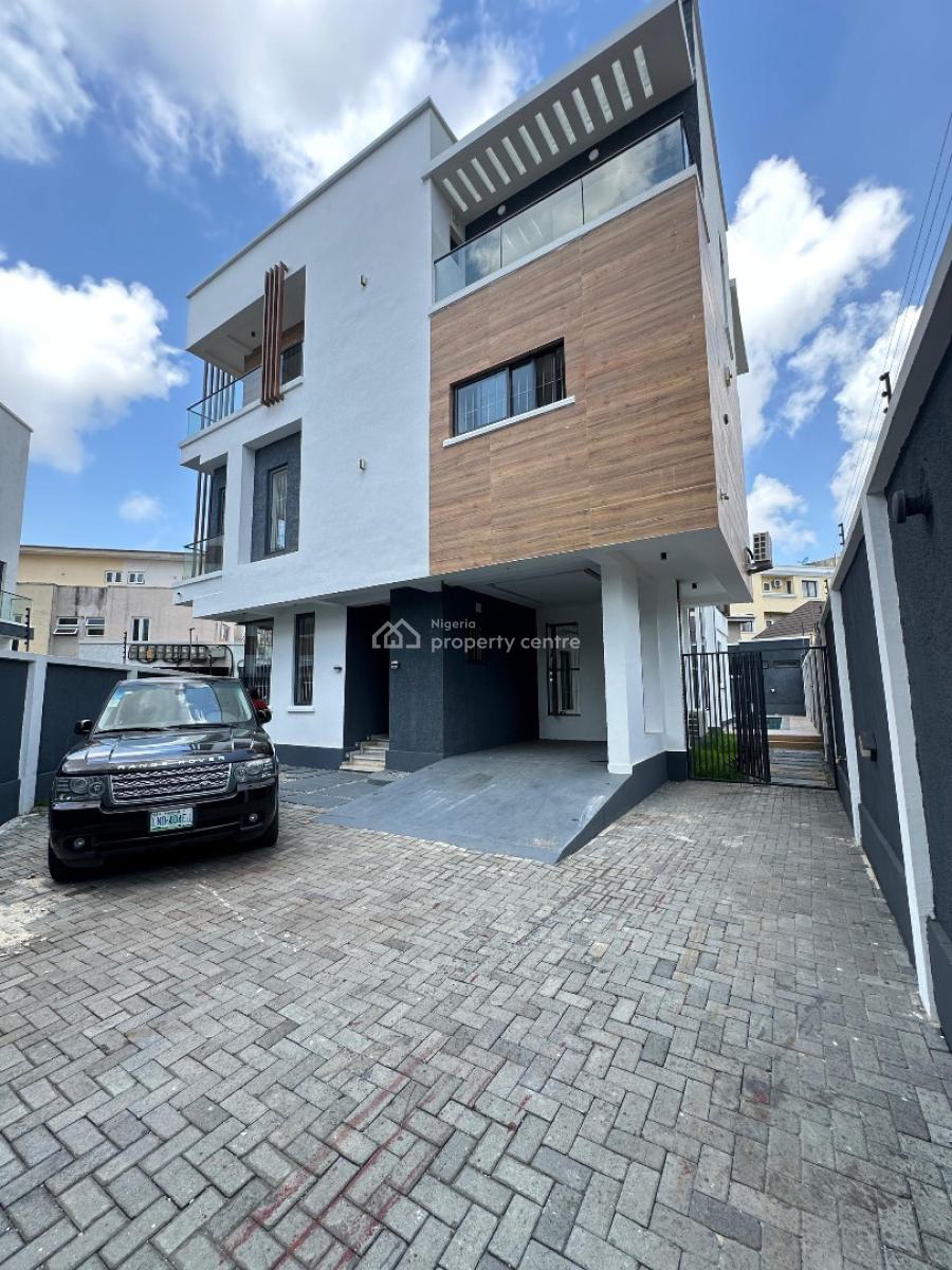 Elegantly Built 5 Bedroom with Pool, Cinema, Gym and Rooftop Terrace, Lekki Phase 1, Lekki, Lagos, Detached Duplex for Sale