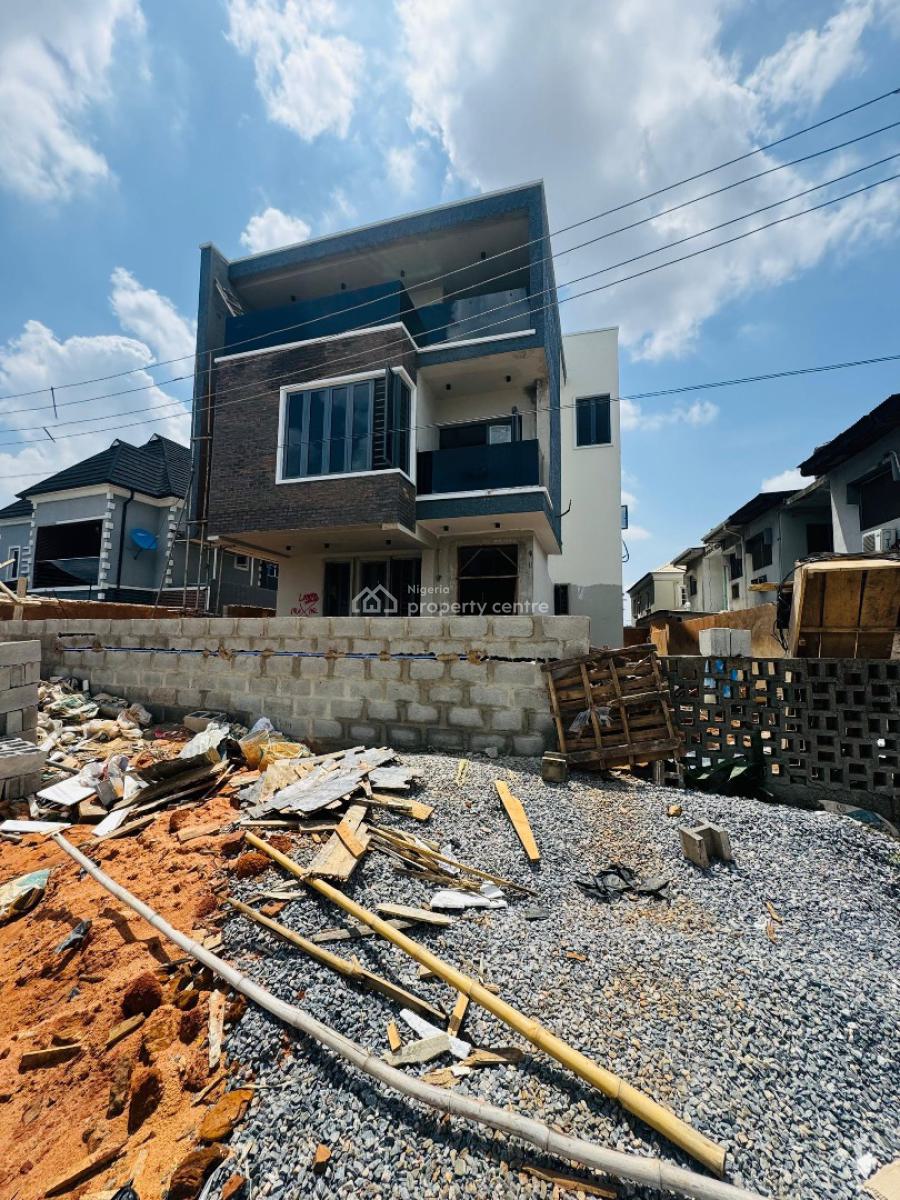 Stunningly Built 5 Bedroom Fully Detached Duplex with Bq in a Gated Es, Fantastic 5 Bedroom Detached Duplex with Modern Faculties, Adeniyi Jones, Ikeja, Lagos, Detached Duplex for Sale