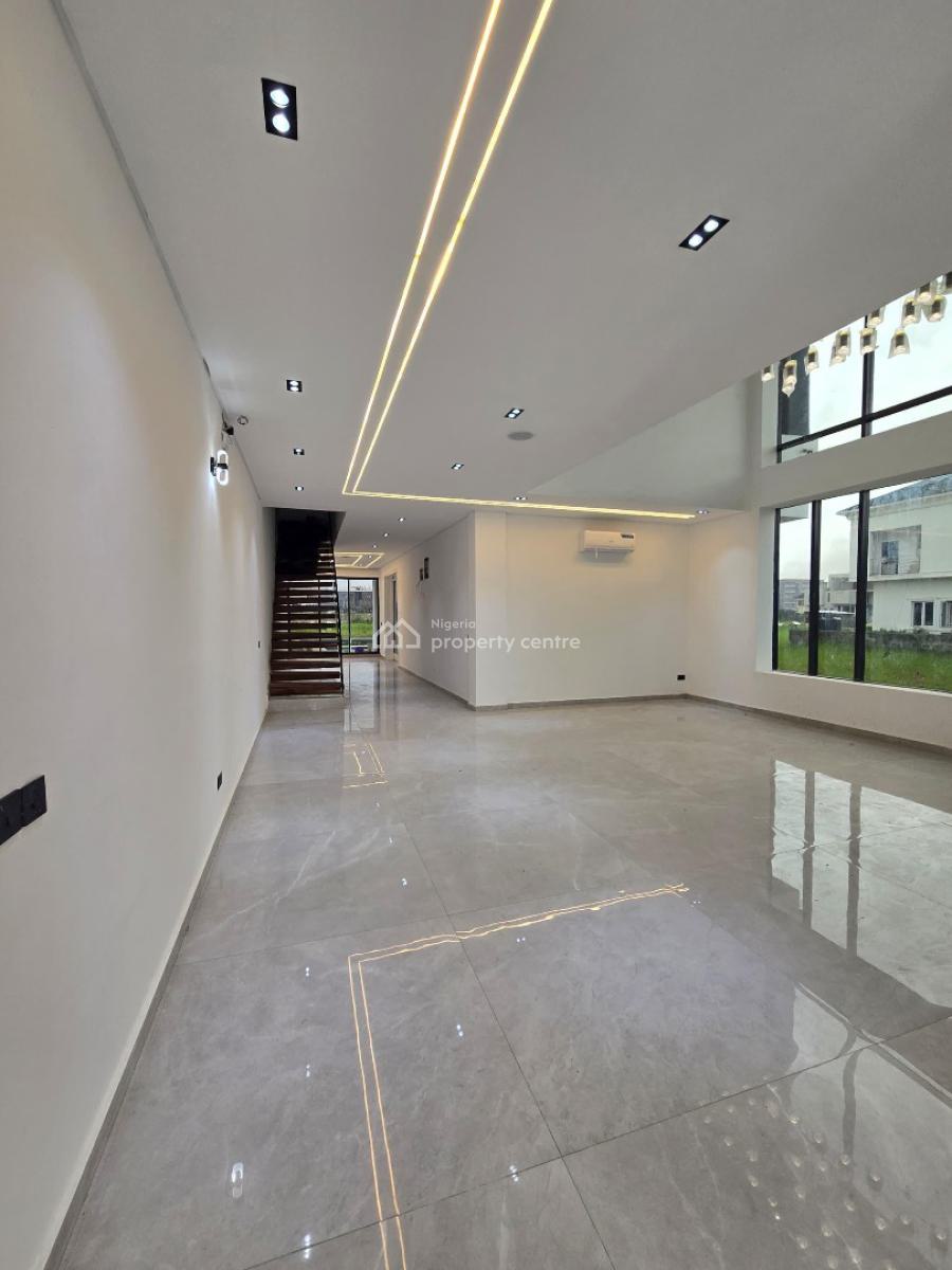 Exquisite 5 Bedroom Semi Detached Duplex with a Rooftop Terrace, Located Within a Secured Estate Has a Pool, Bq,cinema, Ikate, Lekki, Lagos, House for Sale