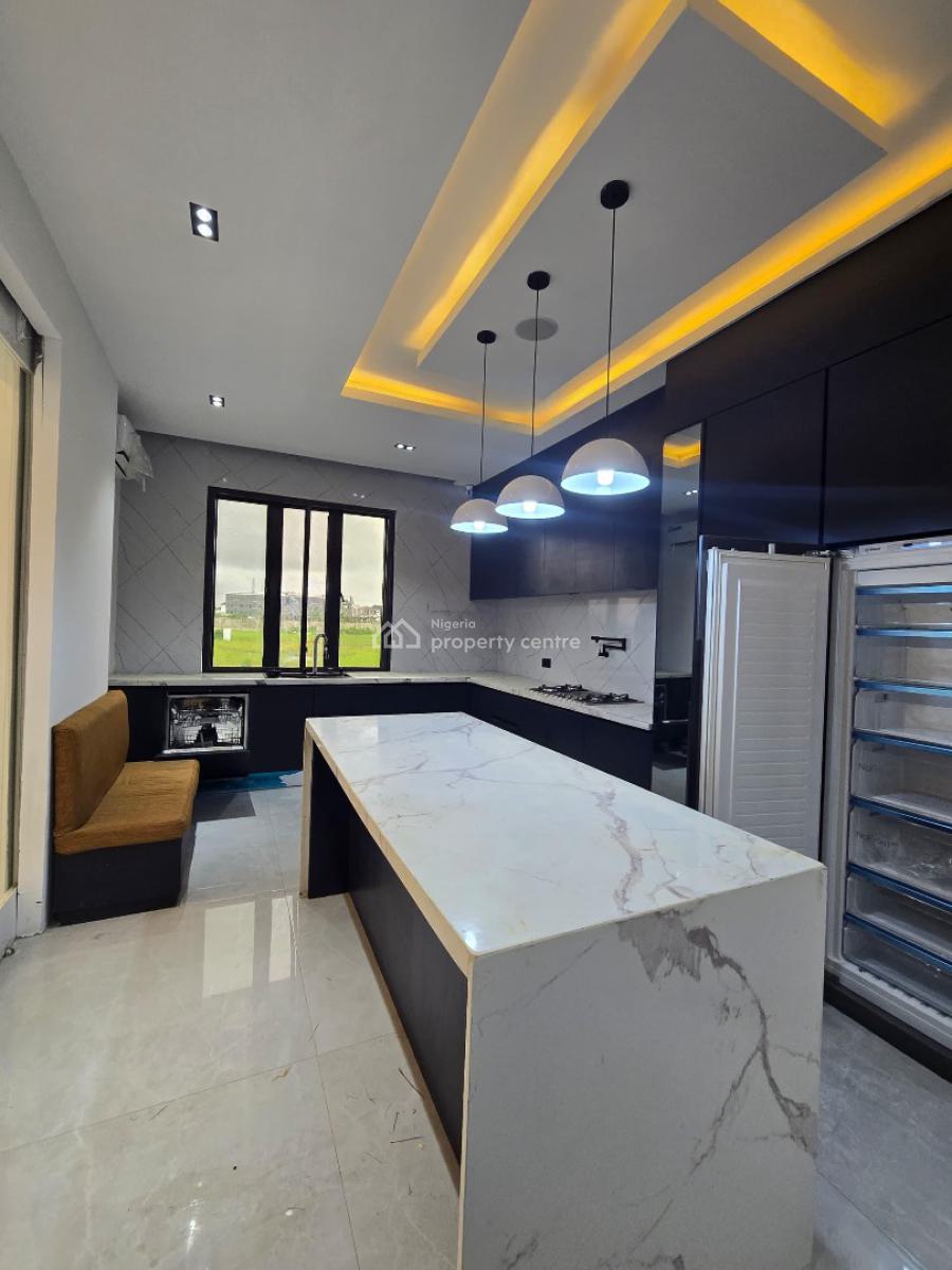 Exquisite 5 Bedroom Semi Detached Duplex with a Rooftop Terrace, Located Within a Secured Estate Has a Pool, Bq,cinema, Ikate, Lekki, Lagos, House for Sale
