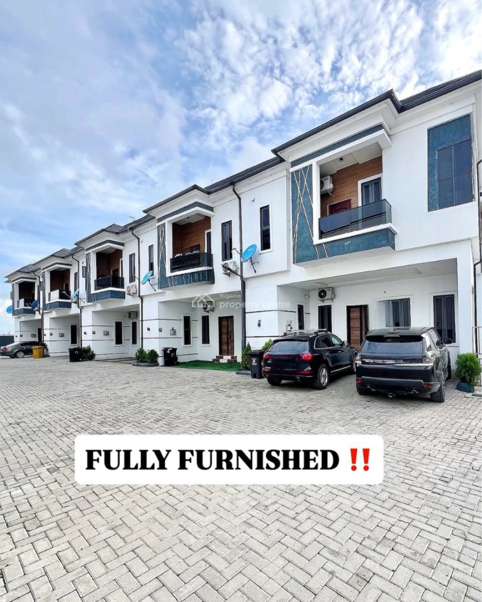 Fully Furnished 4 Bedroom Terraced Duplex with Pool, Gym & Playground, Orchid, Lekki, Lagos, Terraced Duplex for Sale