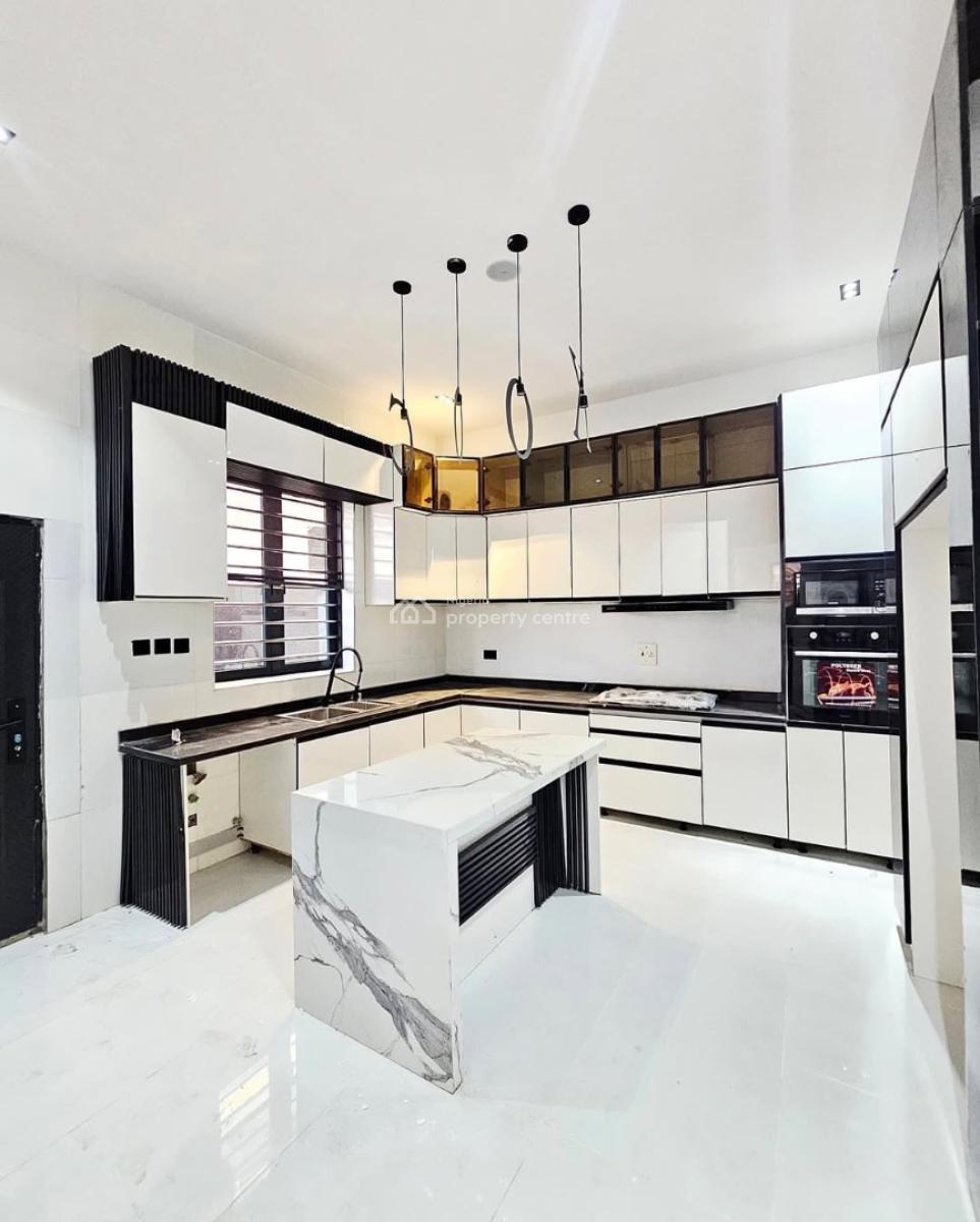 Fantastic 5 Bedroom Fully Detached Detached Duplex with Bq and Pool, Lekki Palm City Estate, Ajah, Lagos, Detached Duplex for Sale