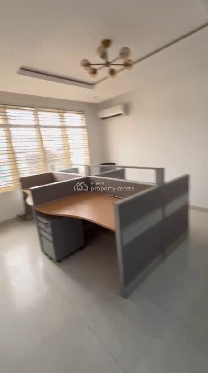 Furnished 5 Bedroom Semi Detached Duplex Office Space, Lekki Phase 1, Lekki, Lagos, Office Space for Rent