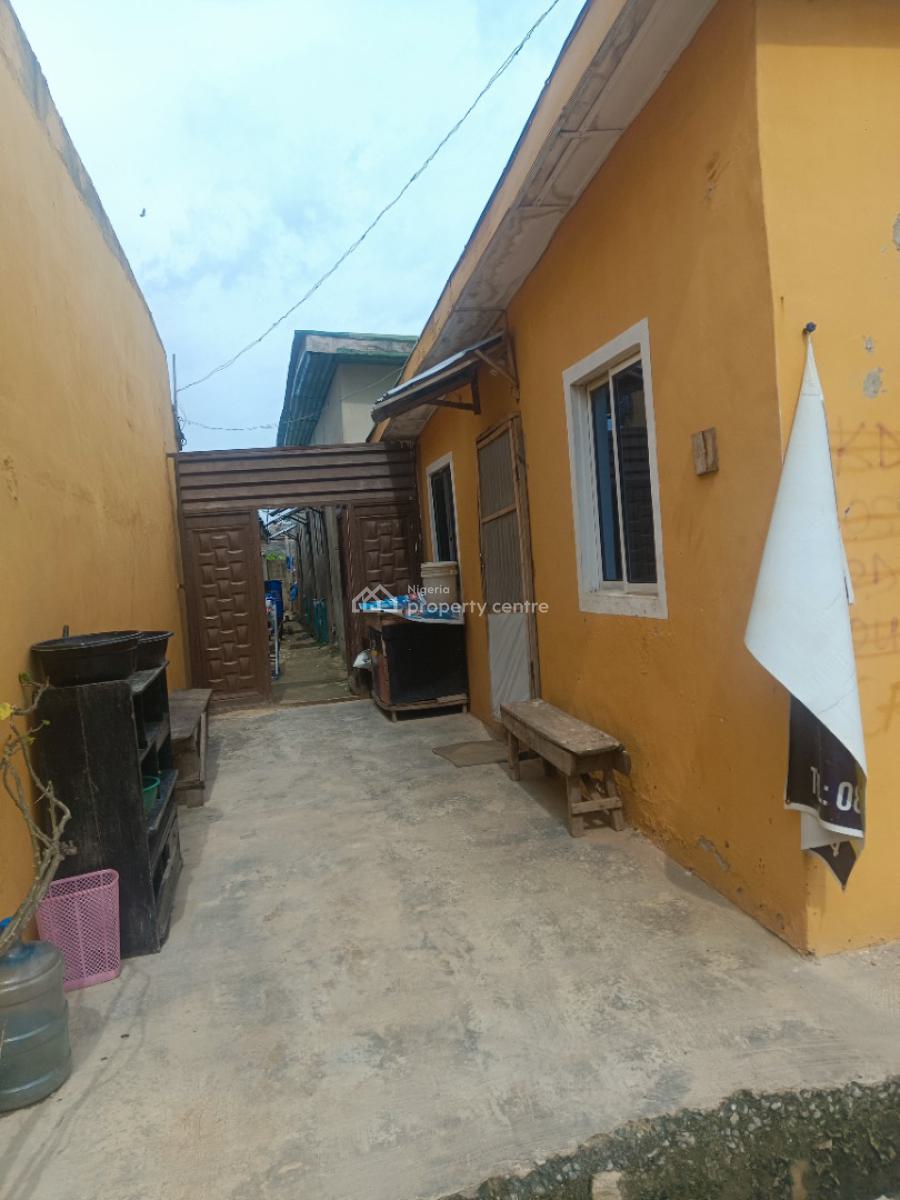 2 Bedroom Flat with 3 Units of Room and Parlour Self Contain, Ikpakodo, Ebute, Ikorodu, Lagos, Detached Bungalow for Sale