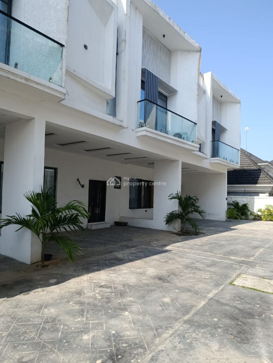 Well Spacious Four Bedrooms Terrace Duplex, Greenland Estate Along Lekki Epe Express, Sangotedo, Ajah, Lagos, Terraced Duplex for Sale