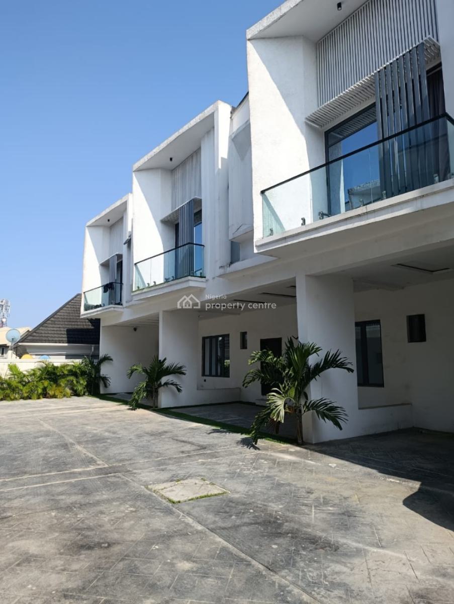 Well Spacious Four Bedrooms Terrace Duplex, Greenland Estate Along Lekki Epe Express, Sangotedo, Ajah, Lagos, Terraced Duplex for Sale