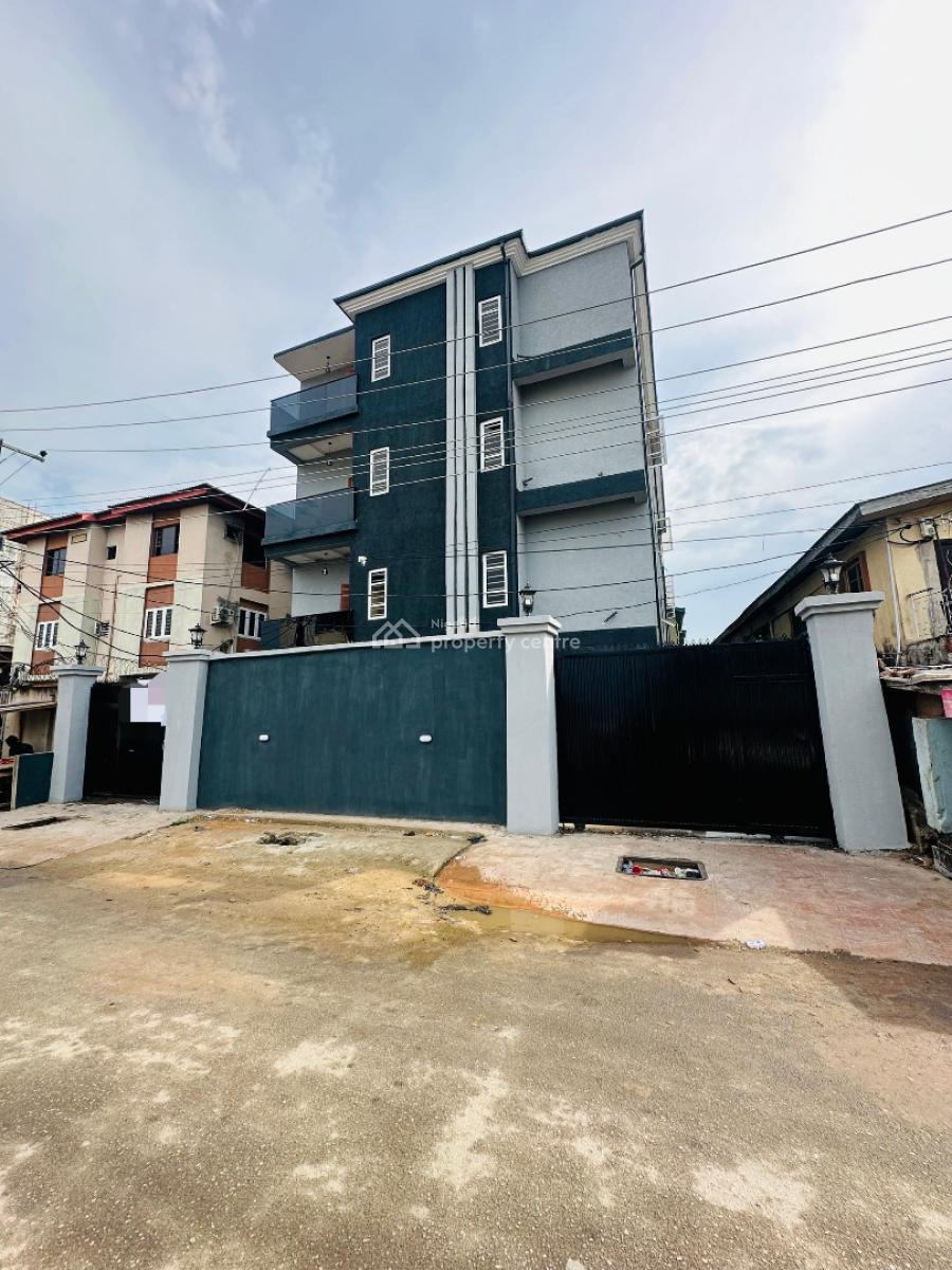 Newly Built Modern 2 Bedroom Apartment in a Decent Area, for Living Or Investment, Secure, Peaceful, and Easily Accessible in, Ikeja, Lagos, Block of Flats for Sale