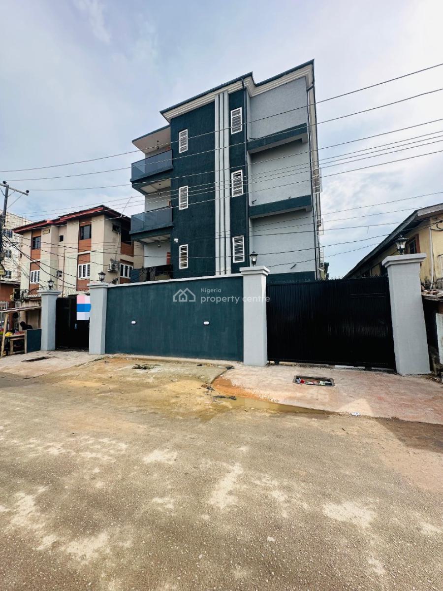 Newly Built Modern 2 Bedroom Apartment in a Decent Area, for Living Or Investment, Secure, Peaceful, and Easily Accessible in, Ikeja, Lagos, Block of Flats for Sale
