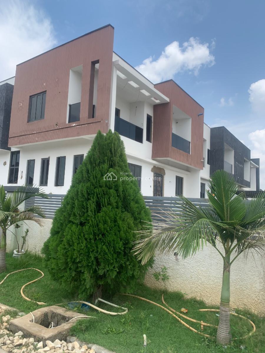 Modern 4 Bedroom Terrace Duplex in a Well Planned and Secured Estate, River Park Estate, Lugbe District, Abuja, House for Sale