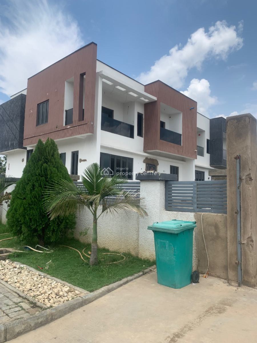 Modern 4 Bedroom Terrace Duplex in a Well Planned and Secured Estate, River Park Estate, Lugbe District, Abuja, House for Sale