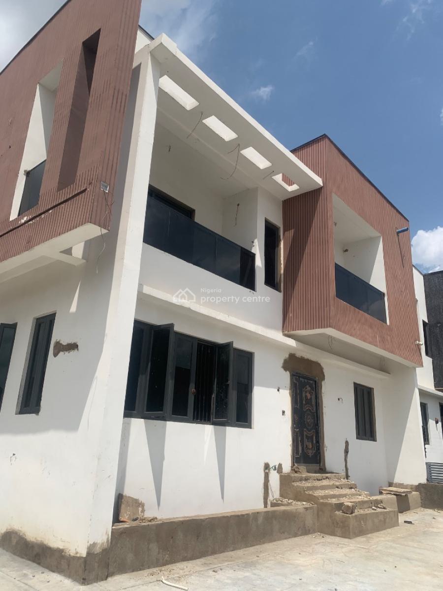 Modern 4 Bedroom Terrace Duplex in a Well Planned and Secured Estate, River Park Estate, Lugbe District, Abuja, House for Sale
