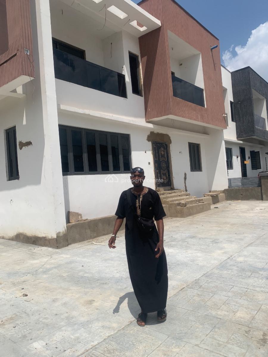 Modern 4 Bedroom Terrace Duplex in a Well Planned and Secured Estate, River Park Estate, Lugbe District, Abuja, House for Sale