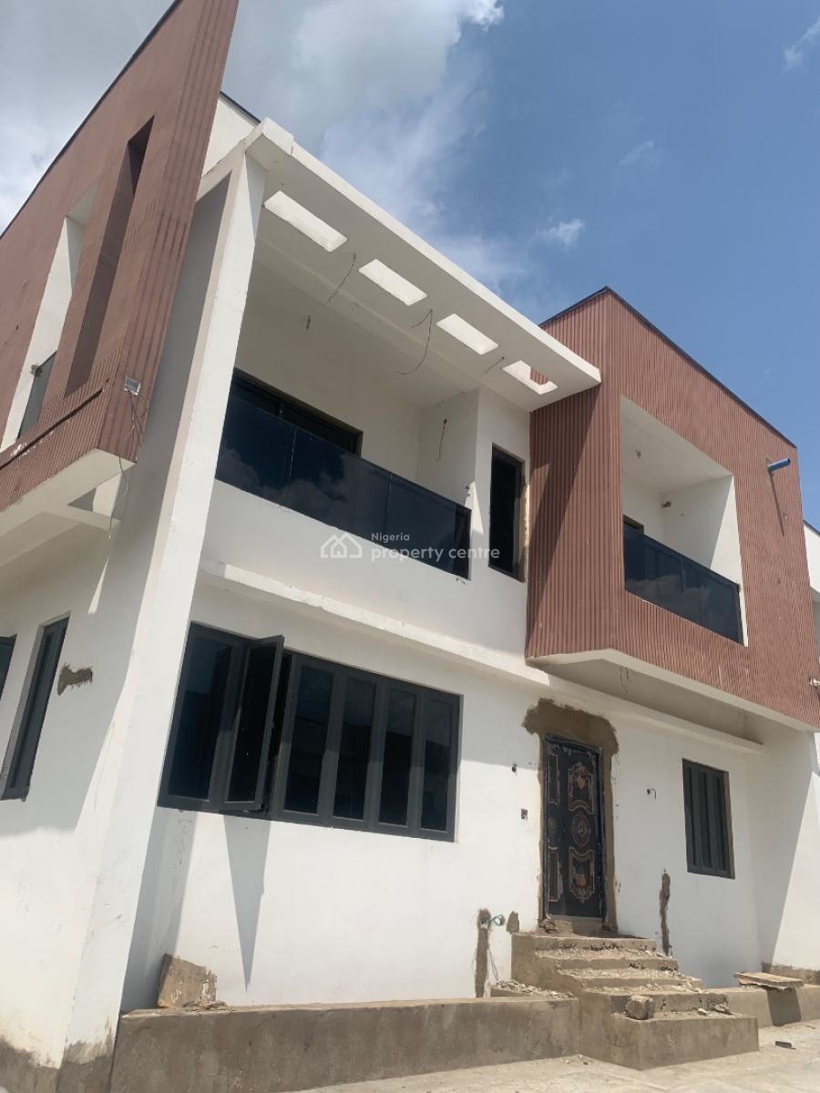 Modern 4 Bedroom Terrace Duplex in a Well Planned and Secured Estate, River Park Estate, Lugbe District, Abuja, House for Sale