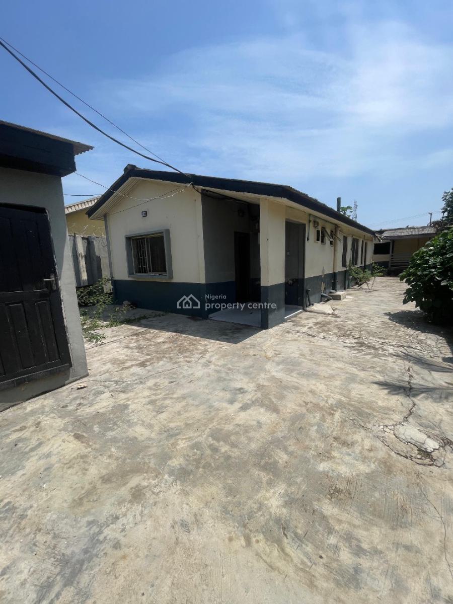 a Buy and Rebuild Bungalow in a Well Interlocked Street and Serene En, Off Adeniran Ogunsanya, Adeniran Ogunsanya, Surulere, Lagos, Residential Land for Sale