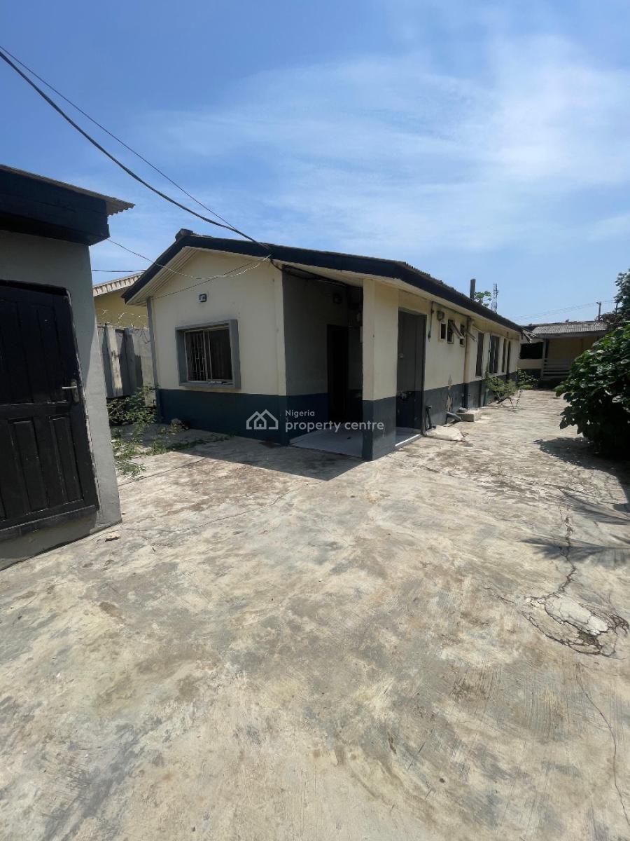a Buy and Rebuild Bungalow in a Well Interlocked Street and Serene En, Off Adeniran Ogunsanya, Adeniran Ogunsanya, Surulere, Lagos, Residential Land for Sale