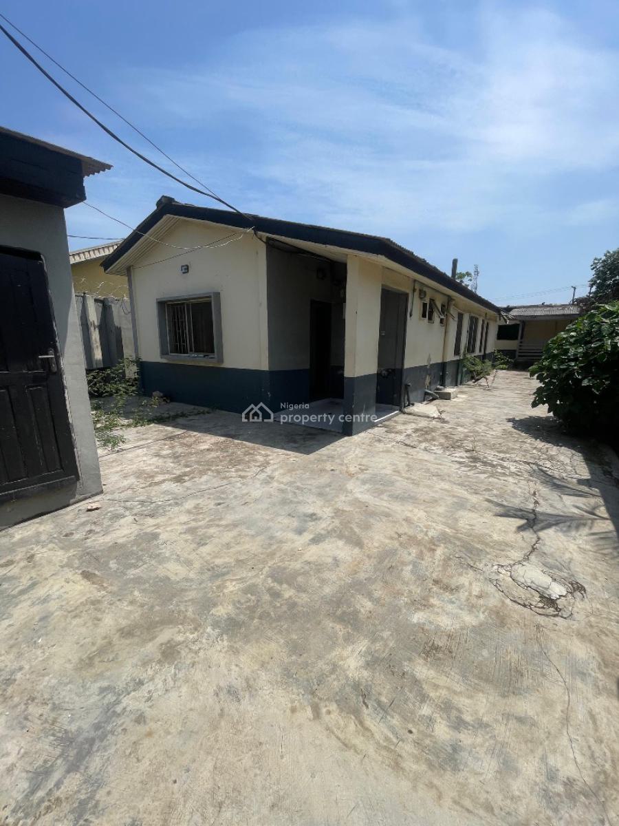 a Buy and Rebuild Bungalow in a Well Interlocked Street and Serene En, Off Adeniran Ogunsanya, Adeniran Ogunsanya, Surulere, Lagos, Residential Land for Sale