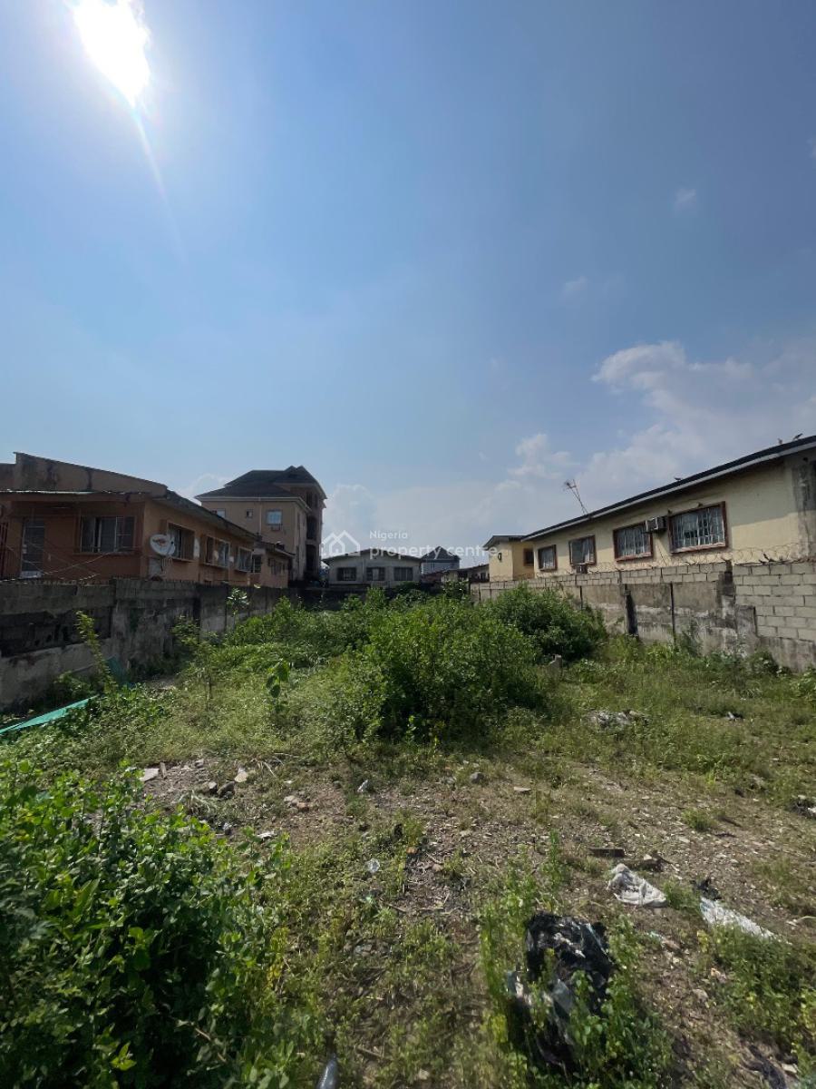 an Empty Full Plot of Land in a Perfect Neighborhood, Off Adelabu, Adelabu, Surulere, Lagos, Residential Land for Sale
