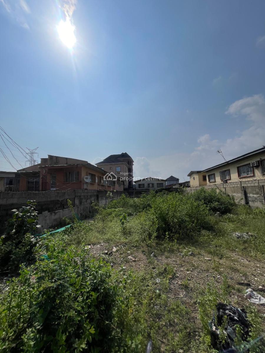 an Empty Full Plot of Land in a Perfect Neighborhood, Off Adelabu, Adelabu, Surulere, Lagos, Residential Land for Sale
