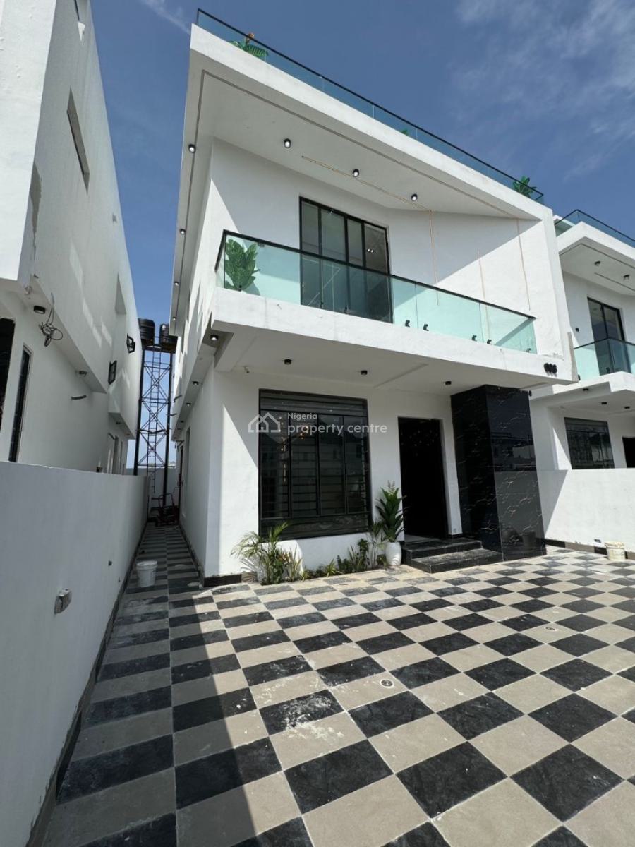 Contemporary 4 Bedroom Detached Duplex with Bq, Orchid Road, Lekki, Lagos, Detached Duplex for Sale