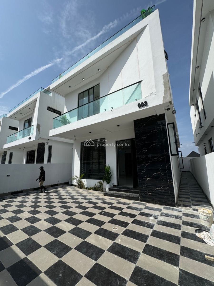 Contemporary 4 Bedroom Detached Duplex with Bq, Orchid Road, Lekki, Lagos, Detached Duplex for Sale