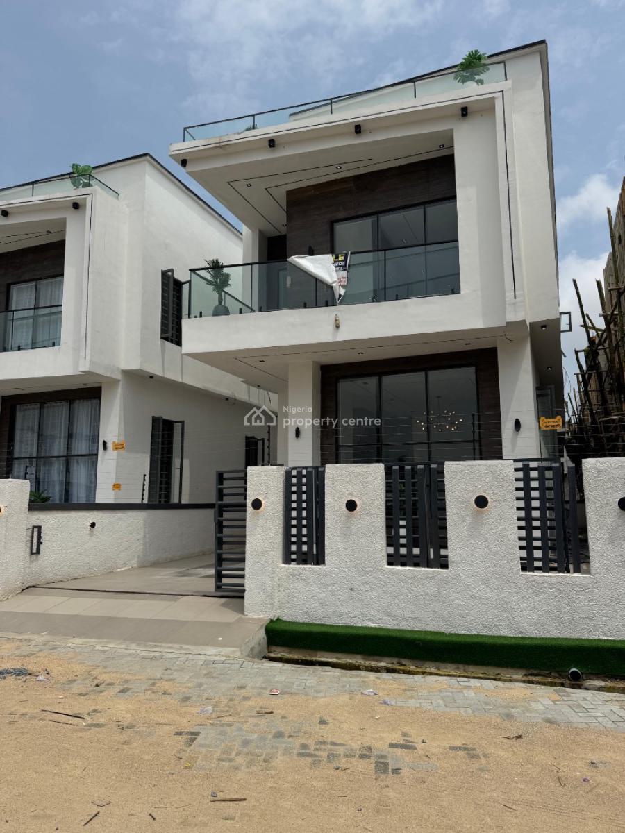 Contemporary 4 Bedroom Detached Duplex with Bq, Ajah, Lagos, Detached Duplex for Sale