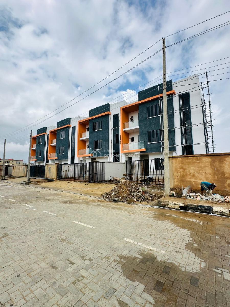 Stunning 4-bedroom Terrace Duplex + Bq in Secure Ogudu Gra Estate, Designed with Tasteful Architecture and Premium Finishing in an Estate, Gra, Ogudu, Lagos, Terraced Duplex for Sale