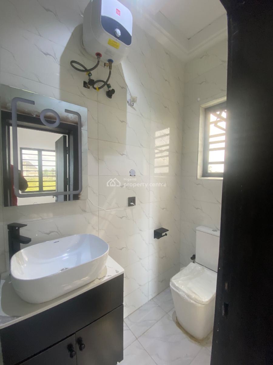 Spacious Newly Built 5bedroom with 2rooms Bq, Abraham Adesanya Area in a Gated Estate, Ajah, Lagos, Semi-detached Duplex for Sale