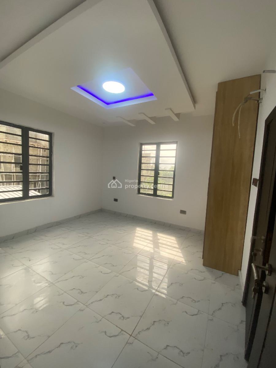 Spacious Newly Built 5bedroom with 2rooms Bq, Abraham Adesanya Area in a Gated Estate, Ajah, Lagos, Semi-detached Duplex for Sale