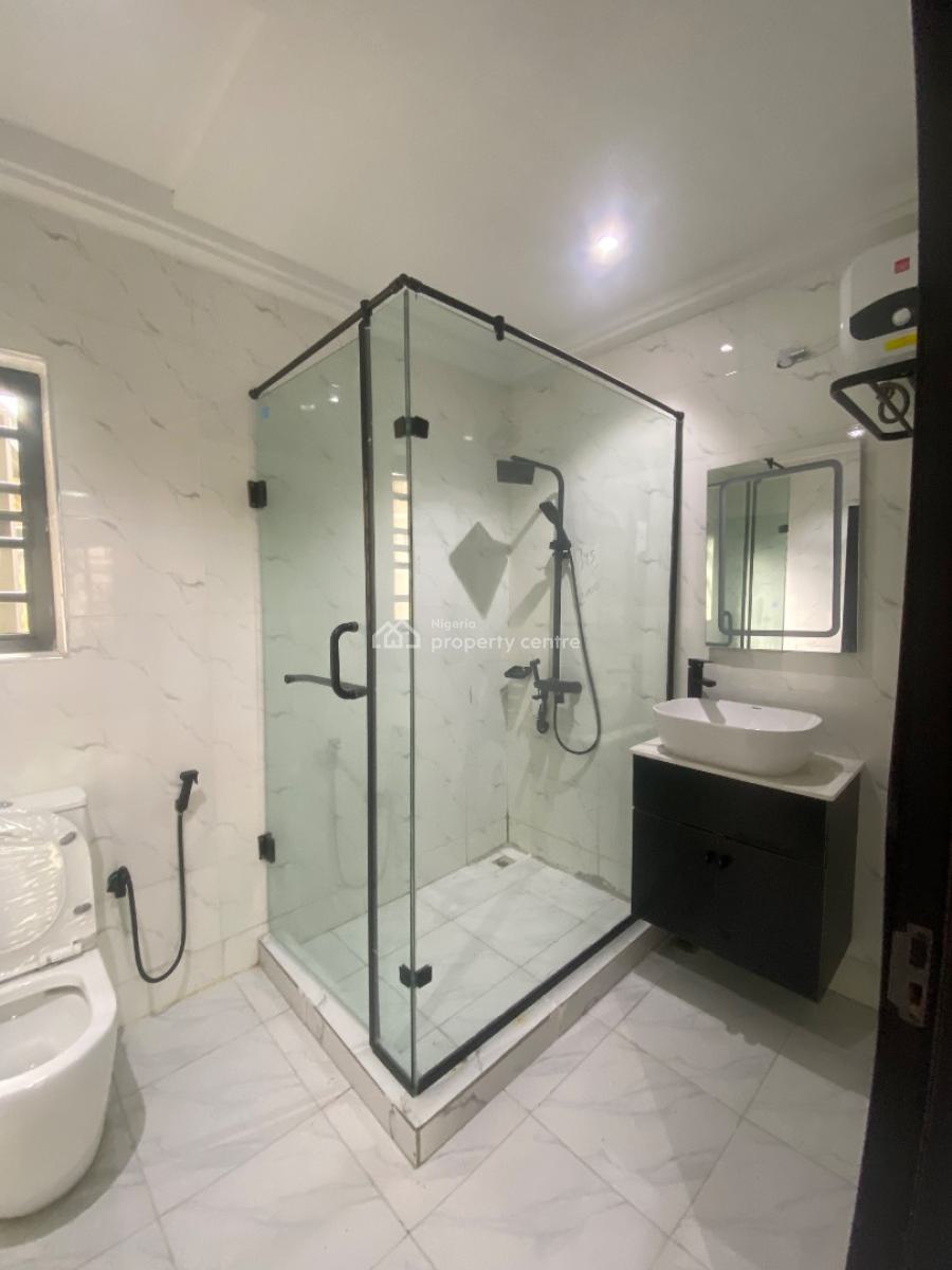 Spacious Newly Built 5bedroom with 2rooms Bq, Abraham Adesanya Area in a Gated Estate, Ajah, Lagos, Semi-detached Duplex for Sale