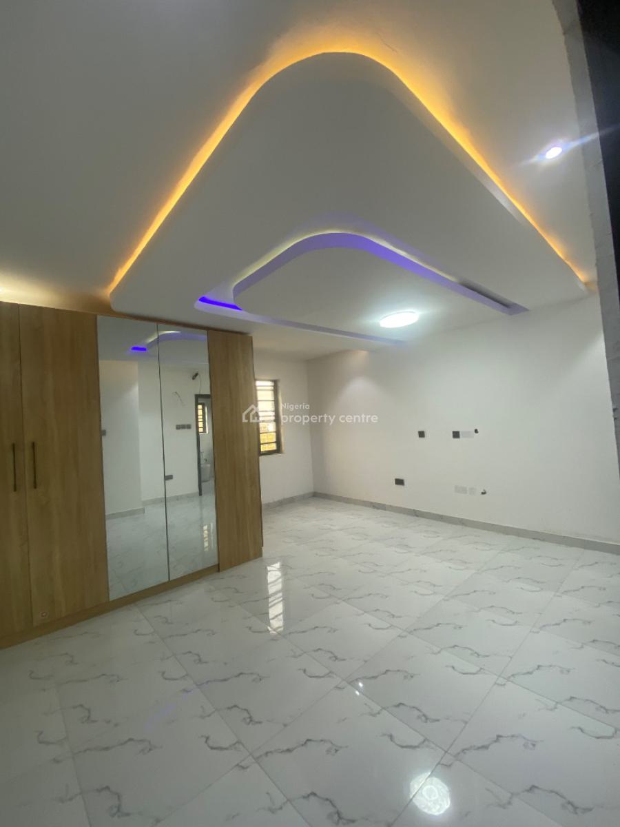 Spacious Newly Built 5bedroom with 2rooms Bq, Abraham Adesanya Area in a Gated Estate, Ajah, Lagos, Semi-detached Duplex for Sale