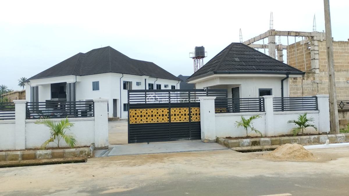 Luxury 6 Bedroom Detached House with Bq, Shelter Afrique Extension, Uyo, Akwa Ibom, Detached Duplex for Sale