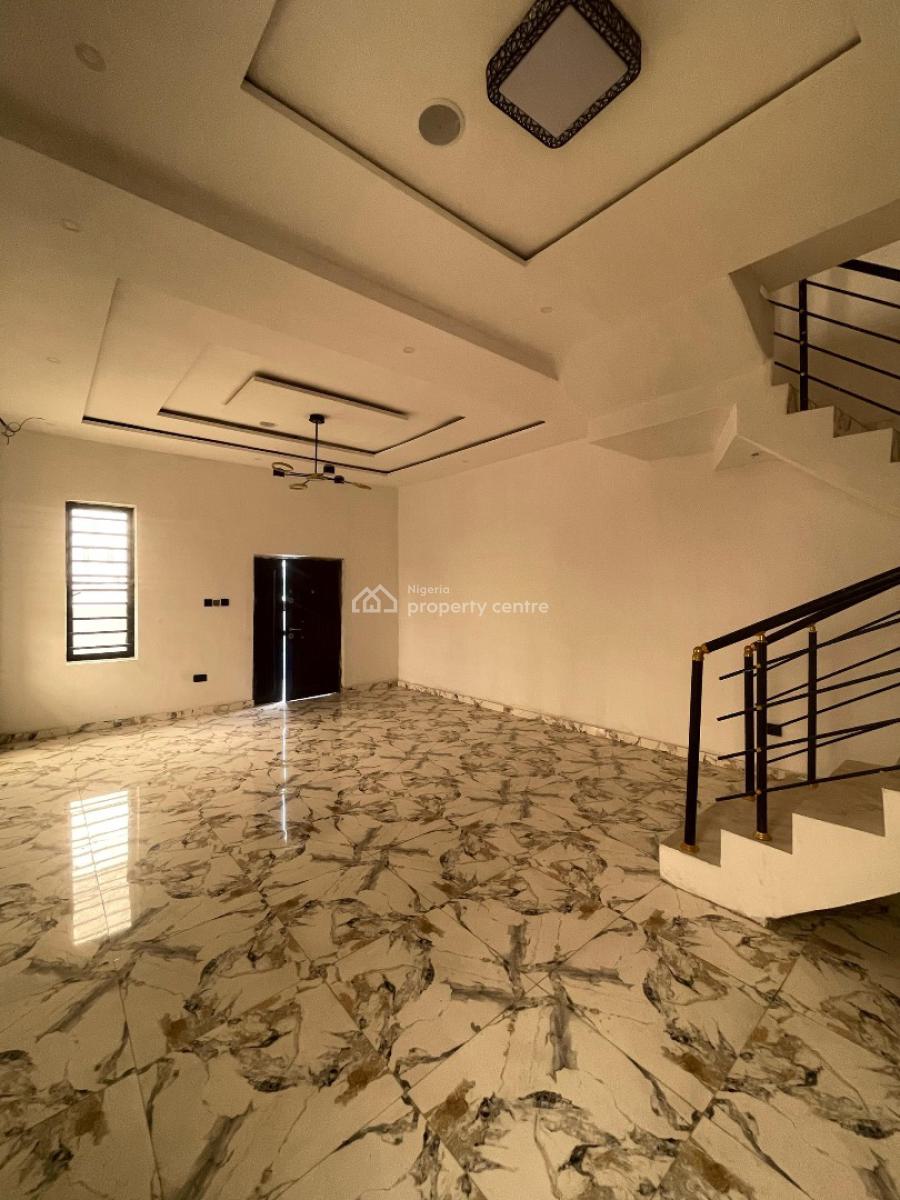Beautiful 4 Bedroom Semi Detached Duplex with a Bq, All Rooms Ensuite and Spacious Located in a Serene Environment, Ologolo, Lekki, Lagos, House for Sale
