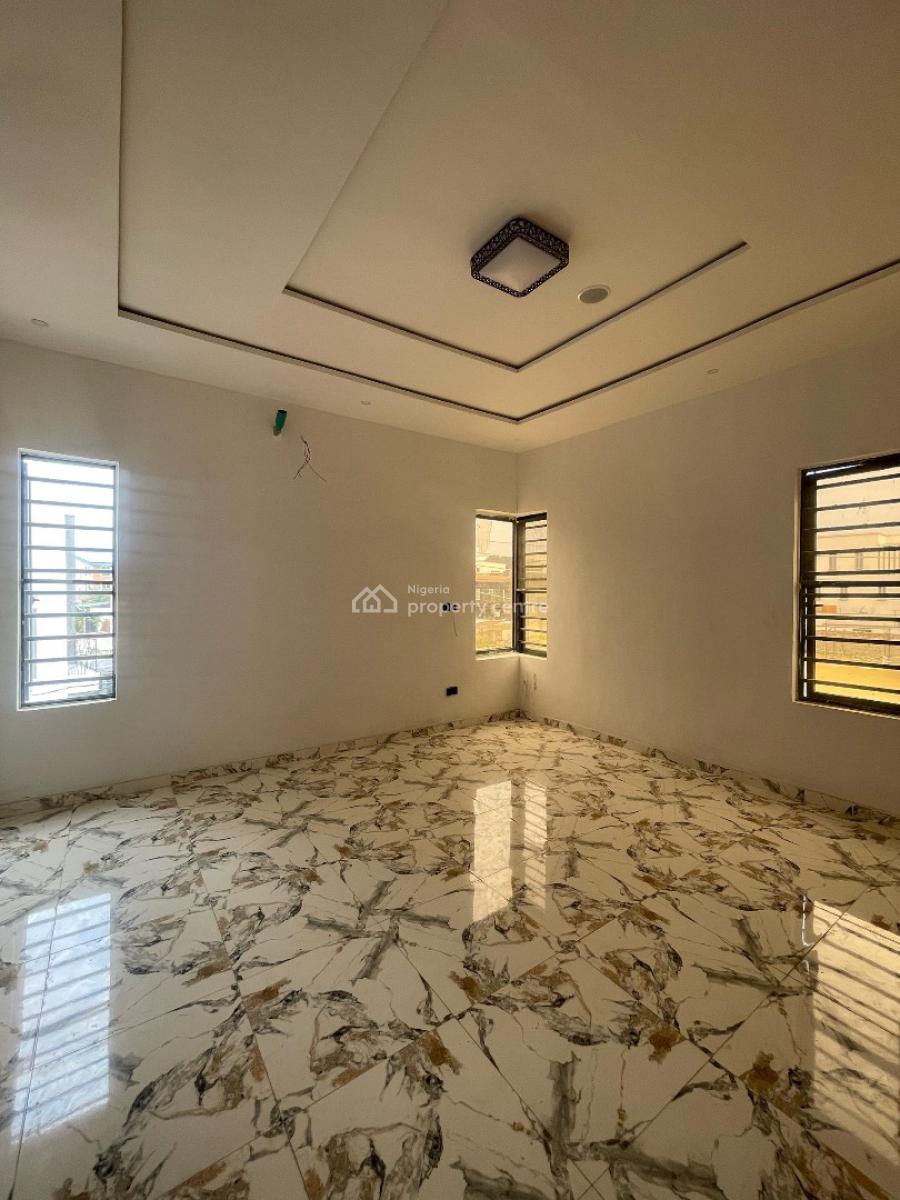 Beautiful 4 Bedroom Semi Detached Duplex with a Bq, All Rooms Ensuite and Spacious Located in a Serene Environment, Ologolo, Lekki, Lagos, House for Sale