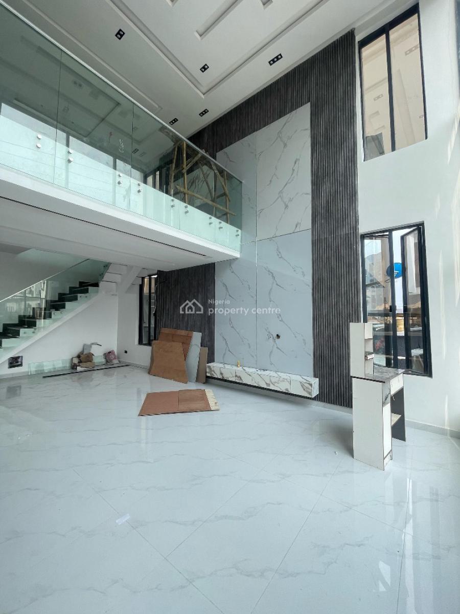 Gigantic and Luxurious 5 Bedroom Fully Detached Duplex with a Bq, Well Detailed Finishing with a Pool, Cinema,office, Ologolo, Lekki, Lagos, House for Sale
