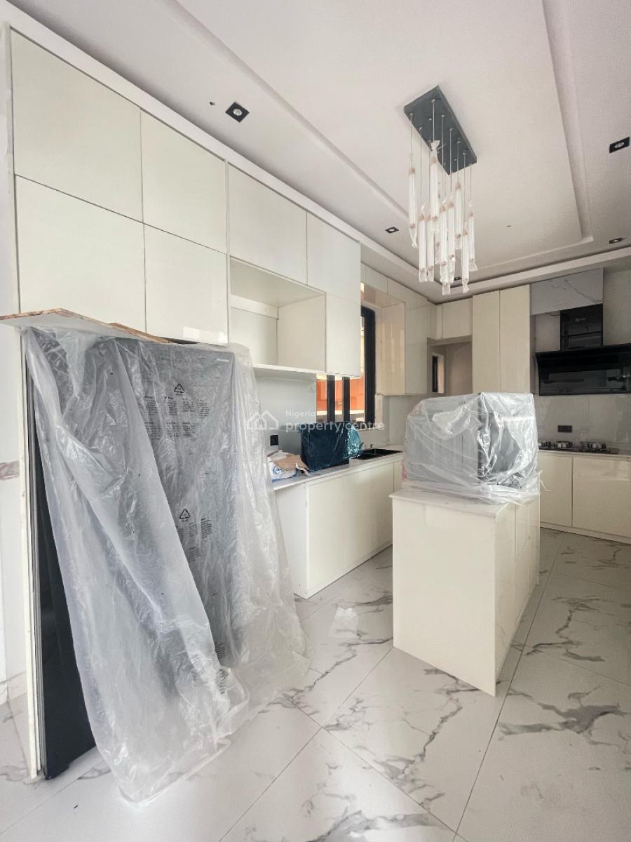 Gigantic and Luxurious 5 Bedroom Fully Detached Duplex with a Bq, Well Detailed Finishing with a Pool, Cinema,office, Ologolo, Lekki, Lagos, House for Sale