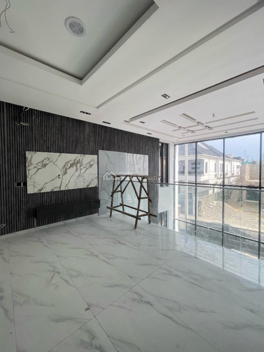 Gigantic and Luxurious 5 Bedroom Fully Detached Duplex with a Bq, Well Detailed Finishing with a Pool, Cinema,office, Ologolo, Lekki, Lagos, House for Sale