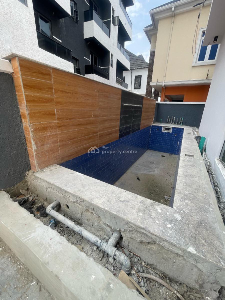 Gigantic and Luxurious 5 Bedroom Fully Detached Duplex with a Bq, Well Detailed Finishing with a Pool, Cinema,office, Ologolo, Lekki, Lagos, House for Sale