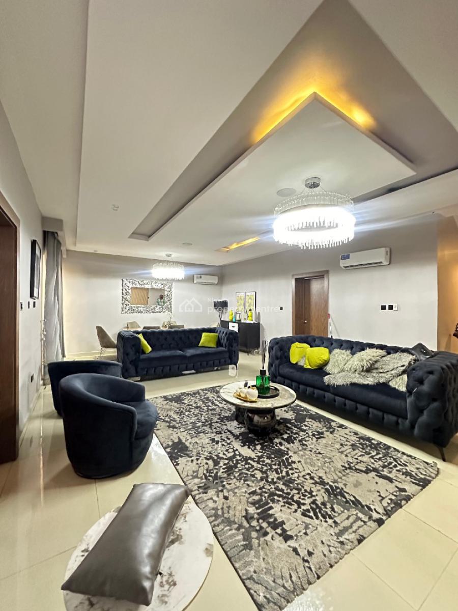 Waterfront Fully Furnished 4 Bedroom Terraced Duplex with Bq and J, Lekki Phase 1, Lekki, Lagos, Terraced Duplex for Sale