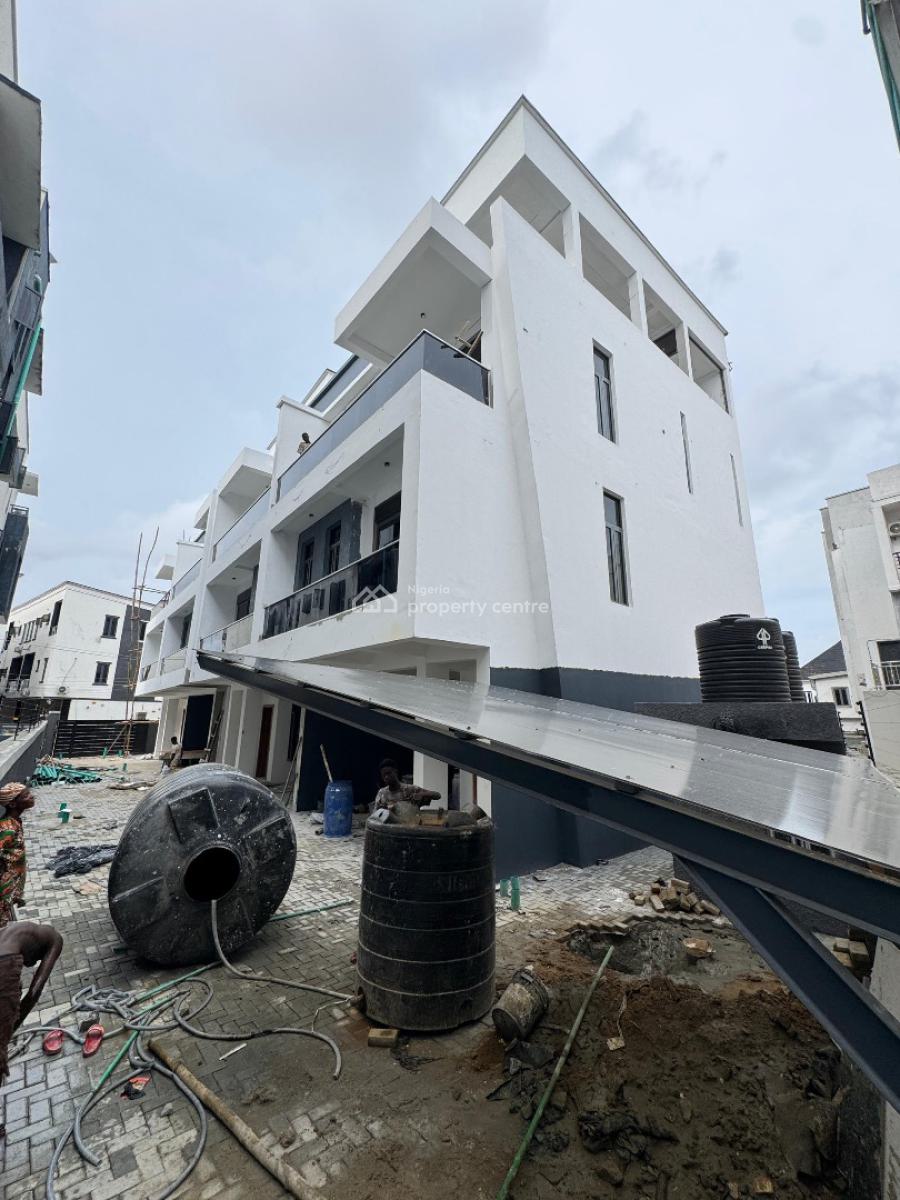 Elegant 4 Bedroom Terrace Duplex with a Bq, Ologolo, Lekki, Lagos, House for Sale