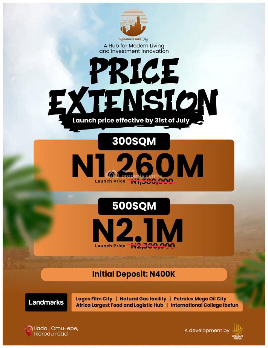 100% Table Dry Land in a Strategic Location for Land Banking (c of O), Ideal for Land Banking, Residential Use, Or Future Commercial Use, Epe, Lagos, Mixed-use Land for Sale