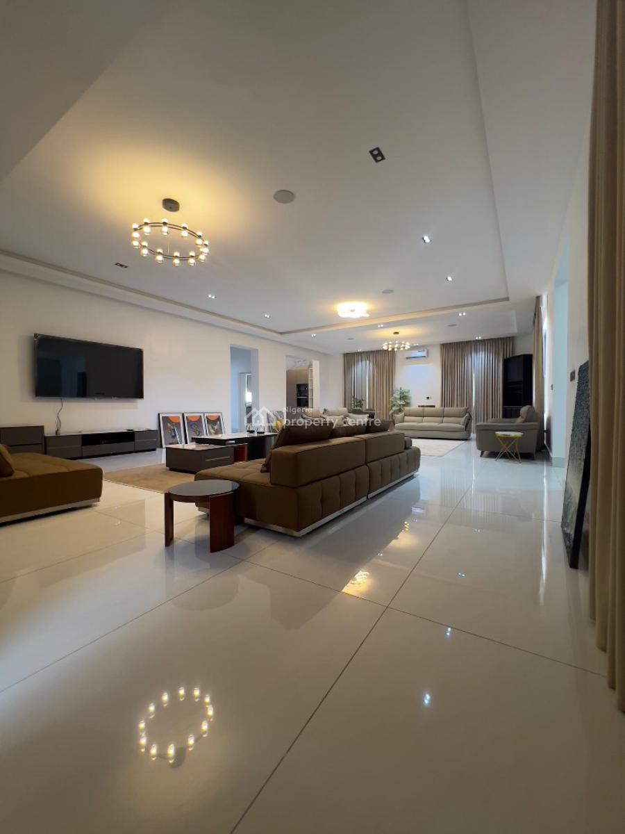 Brand New 4 Bedroom Fully Detached Duplex Fully Furnished with Bq, Guzape, Guzape District, Abuja, Detached Duplex for Sale