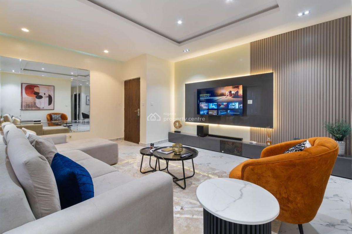 *- Luxury New 1bedroom with Ps5 -big Mirror -board Games - Balcony, Lekki Phase 1, Lekki, Lagos, Flat / Apartment Short Let