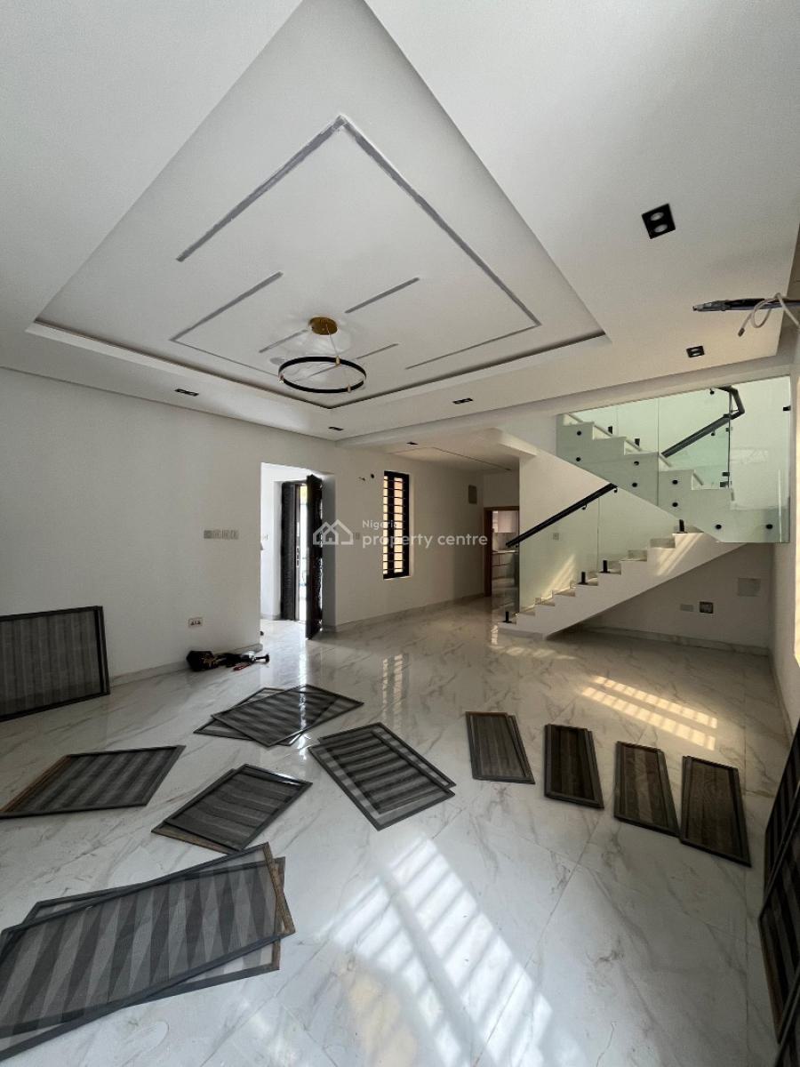 Luxury Newly Built 4 Bedroom Duplex Plus Pool and Bq, Luxuriously Built Home with Pool, Driveway in a Secured Estate, Omole Phase 1, Ikeja, Lagos, Detached Duplex for Sale