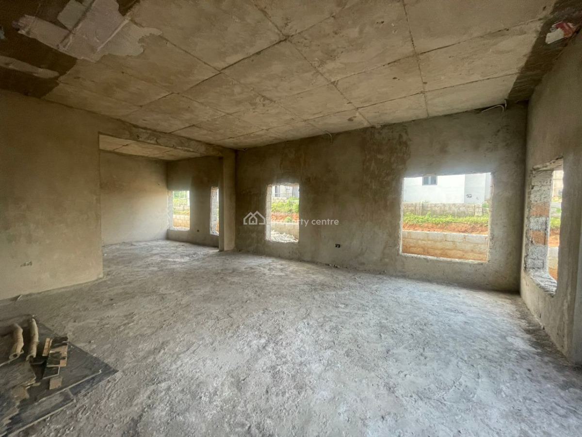 Carcass 5-bedrooms Detached Duplex, Behind Ochacho Estate (phase 1), Life Camp, Abuja, Detached Duplex for Sale