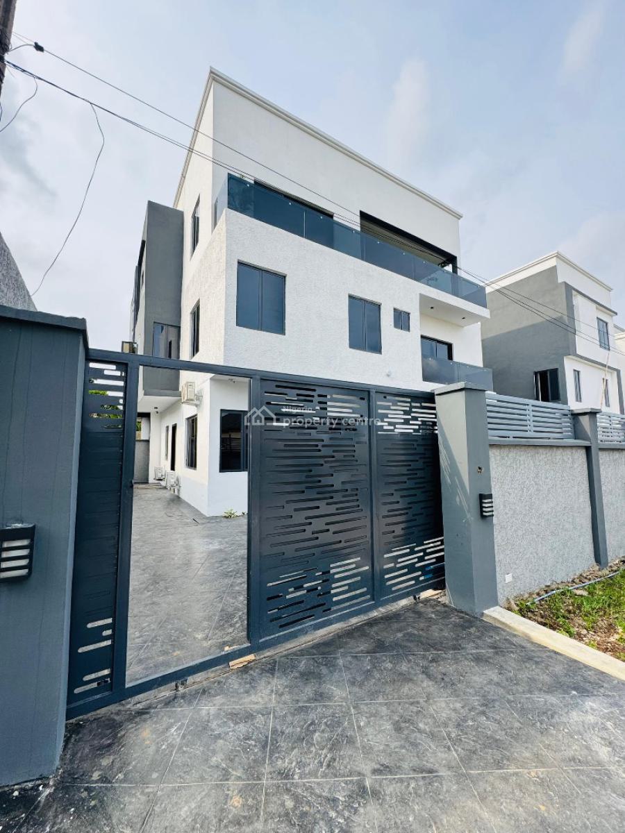 Grand Deluxe 4-bedroom Semi Detached Duplex with a Bq, Maryland, Lagos, Semi-detached Duplex for Sale