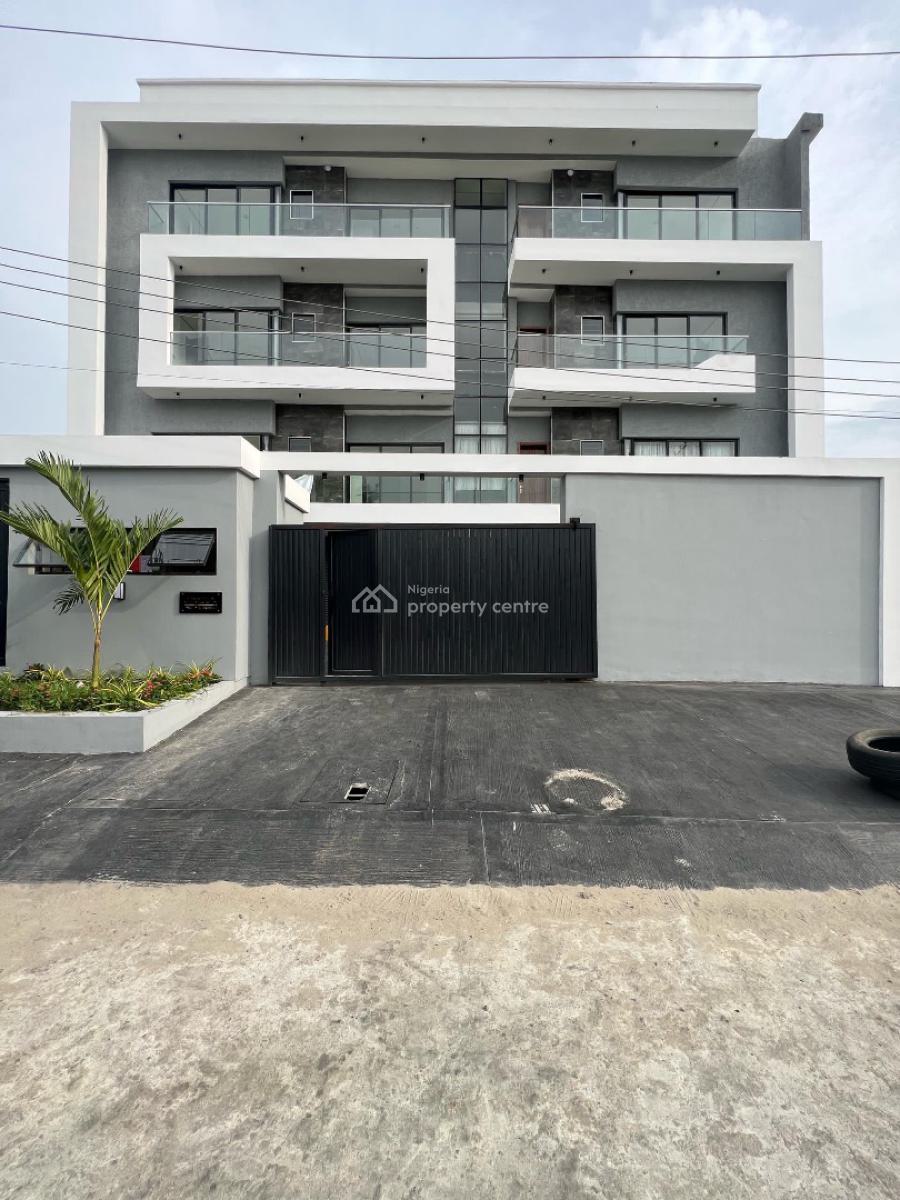 Luxurious 3 Bedroom Apartment with Communal Pool, Gym, Elevator and Bq, Lekki Phase 1, Lekki, Lagos, Flat / Apartment for Sale