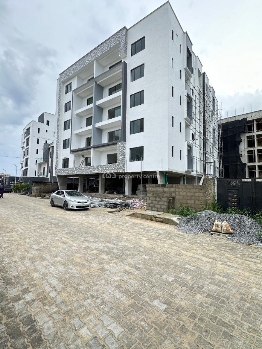 Spacious 2 Bedroom Apartment with Bq, Elevator, Pool and Gym., Lekki Phase 1, Lekki, Lagos, Flat / Apartment for Sale