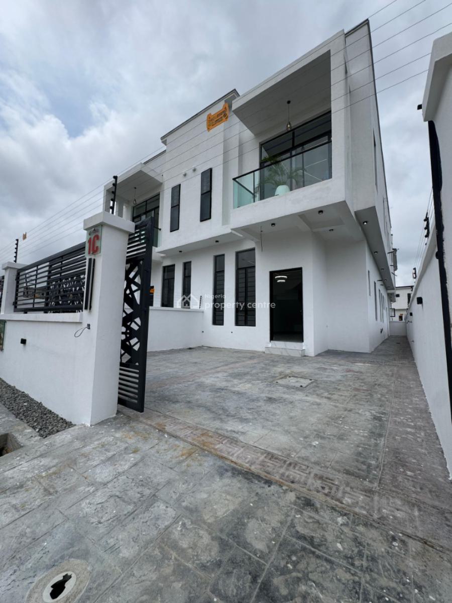 Sharp 4 Bedroom Semi Detached Duplex with Bq, Abraham Adesanya Axis, Eti-osa, Ajah, Lagos, Semi-detached Duplex for Sale
