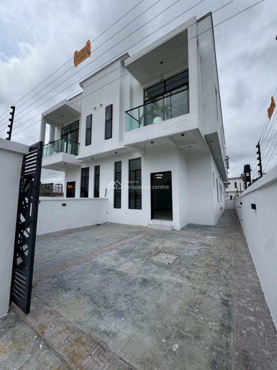 Sharp 4 Bedroom Semi Detached Duplex with Bq, Abraham Adesanya Axis, Eti-osa, Ajah, Lagos, Semi-detached Duplex for Sale